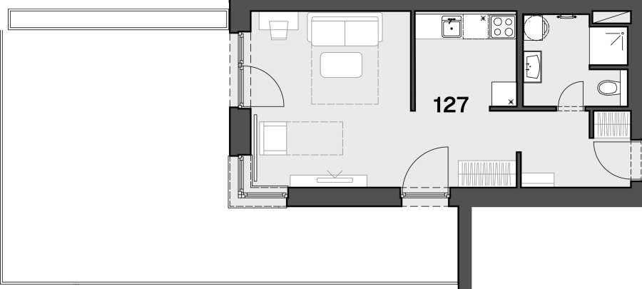 1,5-izbový byt